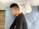 日本按摩枕頭護頸椎助深睡眠睡覺(jué)頸椎病牽引專(zhuān)用家用成人頸椎枕 白色【加磁石玉石款】 單只 曬單實(shí)拍圖