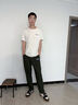 真維斯冰絲休閑褲男夏季垂感高級感速干透氣男士直筒褲男生寬松大碼長褲 曬單實拍圖