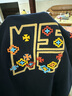 NSTNEW START發(fā)芽計(jì)劃幾何游牧潮牌刺繡寬松百搭男女款短袖T恤 藏青 S 曬單實(shí)拍圖
