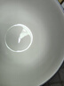 賀川屋陶瓷碗簡約純白小碗家用4.5英寸米飯碗喝湯碗套裝10只裝 豎紋黑線 曬單實拍圖