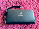 男士錢(qián)包長(cháng)款拉鏈雙層卡包皮夾真皮質(zhì)感大容量可放手機商務(wù)手拿包 黑色單拉鏈 8卡位 曬單實(shí)拍圖