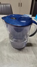 YTBBR過濾凈水器3.5L濾水壺適配德國Brita碧然德濾芯凈水器廚房過濾水壺凈化壺活性炭去除水垢異味 海洋藍(lán)3.5L去垢專家【1壺+6芯】 送貨入戶 曬單實(shí)拍圖