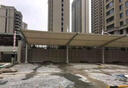 膜結(jié)構(gòu)汽車停車棚張拉膜景觀戶外鋼結(jié)構(gòu)遮陽(yáng)棚小區(qū)自行車充電樁蓬 全國(guó)測(cè)量安裝 曬單實(shí)拍圖