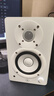 雅馬哈（Yamaha）HS4 有源監(jiān)聽音箱經(jīng)典白盆兒錄音棚工作室家用有源專業(yè)音箱專業(yè)音響 白色（一對） 曬單實拍圖