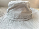 JEEP SPIRIT吉普防曬帽子男女夏季戶(hù)外登山釣魚(yú)寬檐遮陽(yáng)帽新款防紫外線(xiàn)漁夫帽 淺灰兩件套【立體面罩】 均碼 可調節 曬單實(shí)拍圖