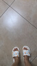 安尚芬買(mǎi)1送1浴室拖鞋女夏季2025新款家居室內情侶一對防滑洗澡涼拖男士 白色花朵兔子+白色xv熊 【漏水】 36-37 女+男42-43 曬單實(shí)拍圖