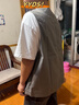 邦約戀人美式工裝背心馬甲男款春秋純棉潮牌無(wú)袖上衣男士新款休閑疊穿衣服 軍綠色 Z017 3XL 【180-200斤】 曬單實(shí)拍圖