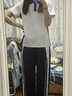 凱西菲深圳中學(xué)生校服夏季速干短袖T恤初高中生校服短褲子薄款7A級(jí)抗菌 中女速干T恤+速干中短褲 145 曬單實(shí)拍圖