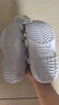 卡駱馳（crocs）經(jīng)典Clog男女沙灘洞洞鞋涼拖鞋10001 10001-5BO  37  曬單實拍圖
