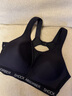 SHOCK ABSORBER高強度運動(dòng)內衣女大碼跑步防震防下垂大胸文胸健身跳繩瑜伽背心 加強款/高強減震【胸墊】-黑色 75E 【此碼75DD】 曬單實(shí)拍圖