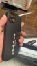 揚聚特蘋(píng)果13手機殼Apple iPhone13新款保護套硅膠軟邊磨砂高檔全包防摔5G抗指紋防磨高級感時(shí)尚外殼男女 石墨黑【諸事皆順】 蘋(píng)果13 曬單實(shí)拍圖