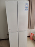 統(tǒng)帥海爾冰箱 405升四開門十字對開門白色冰箱雙開門風冷無霜一級能效雙變頻三檔變溫保鮮家用電冰箱 一級雙變頻+三檔變溫+母嬰空間+智能WIFI 曬單實拍圖