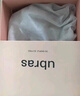 ubras[虞書欣同款]夾心軟支撐光面小胸聚攏女無痕內衣隱形無鋼圈文胸罩 【背勾款】燕麥奶色 M 75A/75B 曬單實拍圖