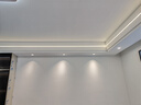 FSL LED低壓燈帶商用超亮線性燈無主燈自粘線條120珠24V10W暖白光4000K（10米裝）需搭配變壓器 曬單實(shí)拍圖