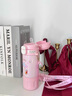 膳魔師（THERMOS）庫(kù)洛米兒童保溫杯女孩高顏值2024新款小學(xué)生上學(xué)專用雙飲吸管水杯 美樂(lè)蒂480ml316不銹鋼+刻字送可愛(ài)貼紙+杯刷 曬單實(shí)拍圖