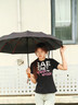 明佳匠雨傘全自動(dòng)男女折疊加大結(jié)實(shí)抗風(fēng)晴雨兩用高顏值傘防曬遮陽(yáng)定制傘 【192骨】實(shí)木手柄自動(dòng)傘-曜石黑 【配高檔皮套-加厚傘布-可定制】 曬單實(shí)拍圖