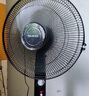 美菱（MeiLing）電風(fēng)扇/落地扇 七葉家用四檔加強(qiáng)風(fēng)扇落地/交流定頻風(fēng)扇可拆卸輕音定時(shí)搖頭電扇 MFS-40黑色款 曬單實(shí)拍圖