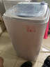 志高（CHIGO）脫水機(jī)甩干機(jī)小型迷你家用甩干桶出租房宿舍大容量單杠脫水桶烘干一體 8.6KG 力薦【不銹鋼桶加厚款】 曬單實(shí)拍圖