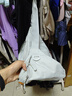 耐克（NIKE）男女腰包 單肩包斜挎包胸包休閑包DN2556-035 淺銀 曬單實(shí)拍圖