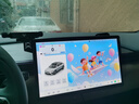 松占極狐考拉S埃爾法T5/S5車載屏幕專用手機(jī)支架汽車無線充電用品改裝 阿爾法T5/S5【15.6寸屏】迷你N黑 曬單實(shí)拍圖