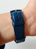 兵宏【銷量7千+】適用小米watch s3/s4 sport表帶真皮s2/eSIM紀念版表帶color2/s1 pro手表表帶男夏季 蔚藍色丨同款真皮表帶· 僅售表帶 22mm接口通用 曬單實拍圖