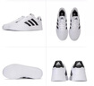 阿迪達斯（adidas）男鞋  2025夏季新款時尚低幫板鞋小白鞋皮面運動休閑鞋  BREAKNET 2.0/白黑 經(jīng)典主推 42 (260mm) 曬單實拍圖