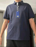 海瀾之家HLA海瀾之家POLO衫男小方格無(wú)痕熱壓英文小標短袖男夏 曬單實(shí)拍圖