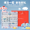 班杰威爾新生兒禮盒套裝夏季嬰兒衣服滿月寶寶用品見面禮 墩墩熊藍(lán)色A款 曬單實(shí)拍圖