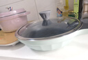 北鼎（Buydeem）不粘鍋平底鍋烤肉煎鍋電磁爐燃?xì)獬床藴\衫綠28cm 曬單實(shí)拍圖