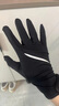 奢思感下雨天防水手套夏季冰絲防滑可觸屏薄款冰感戶(hù)外外賣(mài)騎行專(zhuān)用防雨 黑色 白旗防曬 均碼 曬單實(shí)拍圖