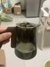 彌瑞飄逸杯耐熱磁吸泡茶壺全玻璃內(nèi)膽茶水分離過濾加厚家用一鍵沖茶器 透明飄逸杯(750ml) 曬單實拍圖