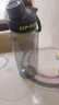 希樂(lè)（cille）塑料水杯學(xué)生泡茶杯男士大容量tritan直飲杯子女夏季便攜運(yùn)動(dòng)水壺 灰色【茶隔/刻度/提手】860ml 曬單實(shí)拍圖