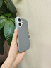 岡科新款果凍適用iphone16手機(jī)殼液態(tài)硅膠全包防摔保護(hù)套蘋果16高級感軟外殼情侶男女簡約超薄散熱ins 【果凍灰-大孔】 iPhone16 曬單實拍圖