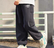 FILA KIDSx原田治聯(lián)名系列兒童長(zhǎng)褲防曬2025夏季大童涼感褲子 曬單實(shí)拍圖