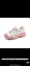 駱駝（CAMEL）丑萌2.0雙底款女登山鞋撞色戶外休閑鞋 L25A076115 米/銀/粉  39  曬單實(shí)拍圖