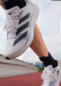 adidas adizero RC 4超輕緩震訓練備賽體測薄底競訓跑鞋阿迪達斯 白色/黑色/灰色   45 曬單實(shí)拍圖