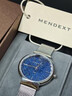 漫狄漫狄MENDEXT 液體流沙時(shí)尚女表 進(jìn)口石英32.5mm  浪漫節日禮物 藍色 Q12-05 32.5mm 曬單實(shí)拍圖