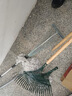 花沃里22齒耙子 樹(shù)葉耙園林園藝工具噴塑鋼耙子摟草耙鐵扒子農用耙子 曬單實(shí)拍圖