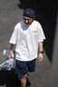 杉努短袖t恤男士夏季上衣服美式潮牌純棉寬松休閑學(xué)生情侶半袖體恤衫 白色 L 曬單實(shí)拍圖