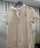 森馬（Semir）POLO衫女涼感抗菌修身襯衫2025夏刺繡休閑通勤套頭衫109325115001 曬單實(shí)拍圖
