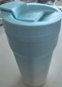 膳魔師（THERMOS）保溫杯400ml男女士?jī)和?16L不銹鋼咖啡保冷水杯子TEME-400S BL 曬單實(shí)拍圖