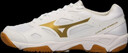 美津濃（MIZUNO）CYCLONE SPEED CN排球鞋綜合室內(nèi)外訓練鞋男女款羽毛球鞋乒乓球鞋 白金 【顏值與實力并存】 現(xiàn)貨 44 =285mm 曬單實拍圖