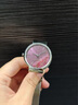 漫狄MENDEXT 液體流沙時(shí)尚女表 進(jìn)口石英32.5mm  浪漫節日禮物 紫紅色 Q12-01 32.5mm 曬單實(shí)拍圖