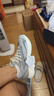 adidas明星同款「流光跑鞋」LIGHTBLAZE超輕防滑跑鞋男女阿迪達(dá)斯   淺灰/灰/亮金屬鐵灰   43 曬單實(shí)拍圖