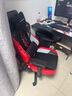 DXRACER利刃系列 迪銳克斯電競椅游戲電腦椅子人體工學舒服久坐 火焰之刃黑紅色 /皮革 曬單實拍圖