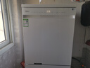美的（Midea）洗碗機家用全自動(dòng)獨嵌兩用15套大容量四鍋同洗50kPa變頻電機單獨消毒105℃熱風(fēng)烘干【RX600S Max】 獨立式 極地白丨淺色系廚房?jì)?yōu)選 曬單實(shí)拍圖