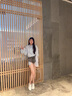OLJ國際高端品牌小白鞋女2025年新款百搭厚底透氣網(wǎng)面板鞋 [白拼杏] 37 透氣網(wǎng) 曬單實(shí)拍圖