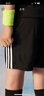 adidas男大童速干舒適三條紋足球運(yùn)動短褲兒童夏季阿迪達(dá)斯官方   黑色/白   152 曬單實(shí)拍圖