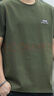 吉普（JEEP）T恤男士短袖夏季涼感寬松潮流百搭休閑運動衣服男裝 軍綠 2XL 曬單實拍圖