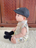 G.DUCKKIDS小黃鴨周歲禮服男女寶寶抓周衣服夏季嬰兒夏裝中國風百日百天爬服 黃色+吊墜 66cm 66碼0-3月建議寶寶4-6公斤 曬單實拍圖